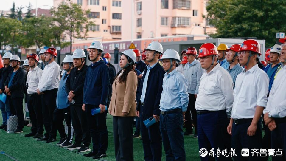 9博体育官网2024年青岛市政道路工程质量现场观摩活动顺利举行(图1)