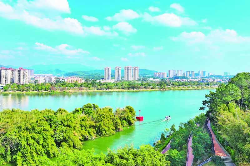 和谐绿美!广州增城:牢固树牢“绿水青山就是金山银山”理念(图1)